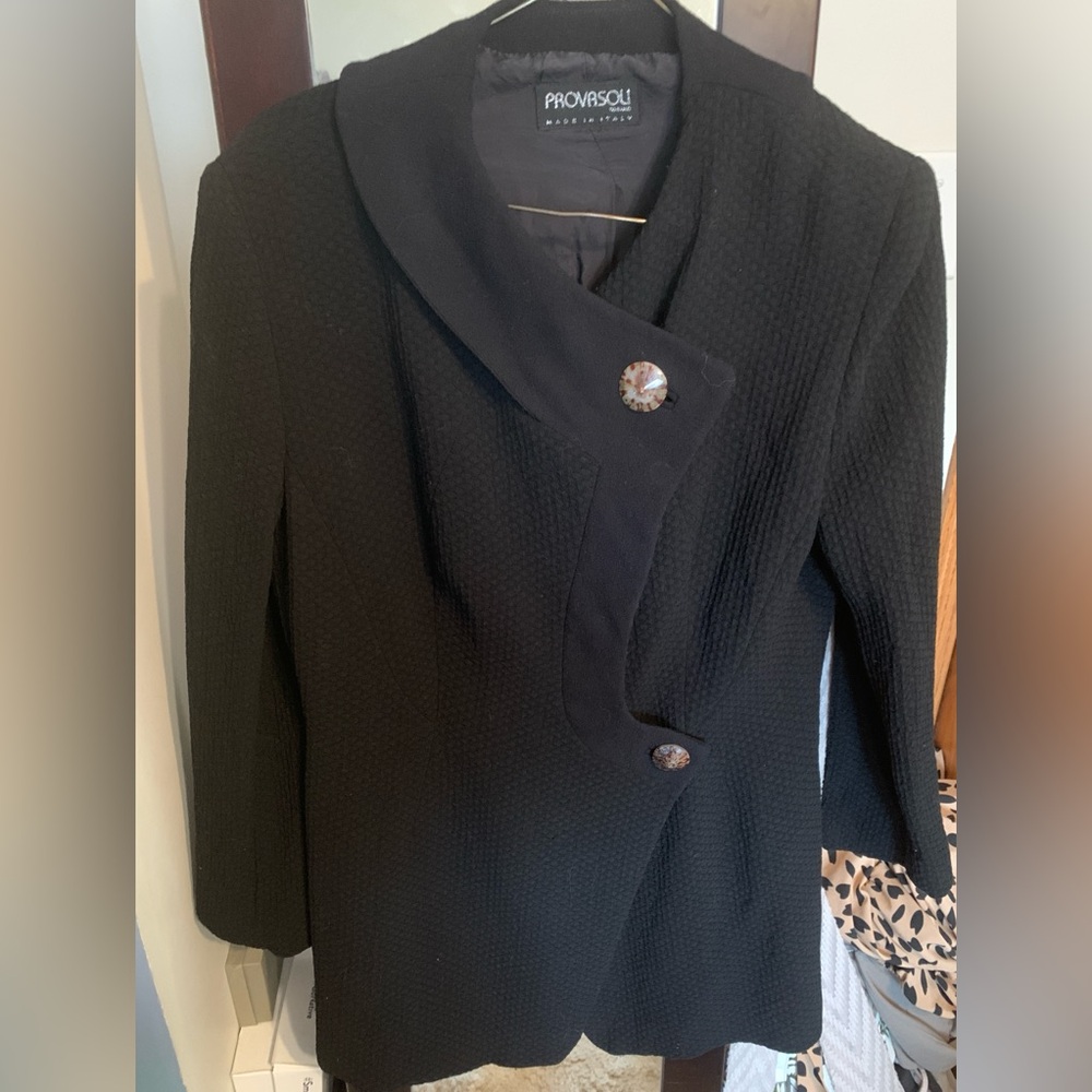 PROVASOLI TORINO 100% WOOL BLAZER JACKET 19” PTP